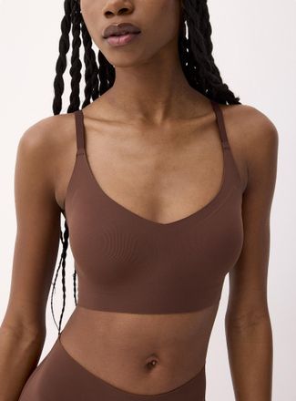 Miiyu Womens Stretch V-neck bralette