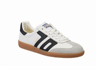 Back70 Womens Cloud Sneaker In White Black