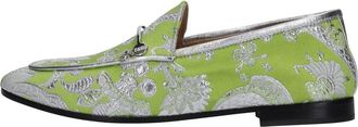 Fabi Instappers - Dames - Loafers - Groen - 38 EU - Leer - Schoenen