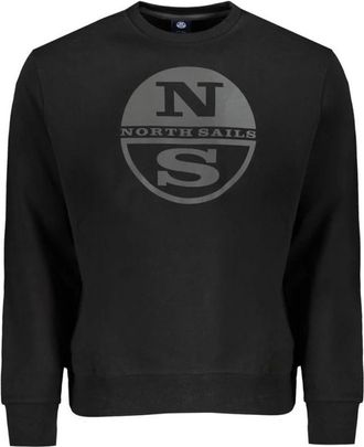 North Sails Crew Neck Sweatshirt - Heren - Sweatshirts - Zwart - XL - Katoen - Hoodies & sweatvesten