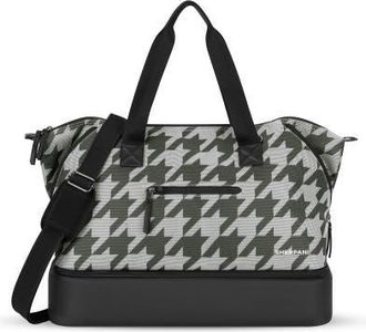 Sherpani Boston Anti-Theft Weekender Duffle Bag in Houndstooth at Nordstrom