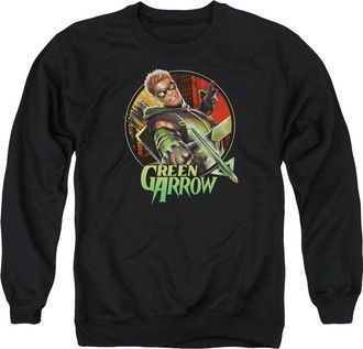 Gildan Justice League of America Sunset Archer Adult Crewneck Sweatshirt