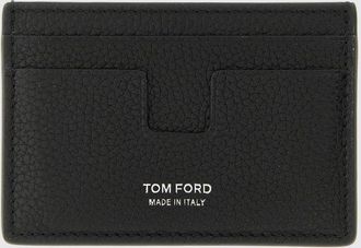 Tom Ford Portacarte di credito Tom Ford in pelle martellata