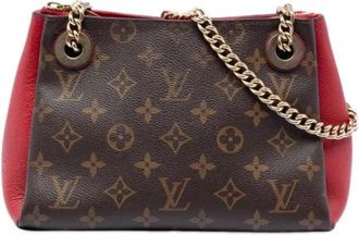 Louis Vuitton Pre-owned Surene BB - Dames - Vintage Schoudertas - Bruin - ONE Size - Leer - Vintage