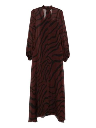 Raquel Diniz Zebra Print Dress