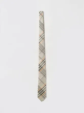 Burberry Cravatta in seta con motivo Vintage Check e larghezza 7 cm