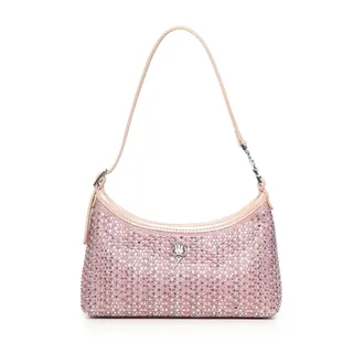 Kurt Geiger Shoulder Bags, female, Pink, Size: ONE SIZE Fabric Kurt Mini Shoulder