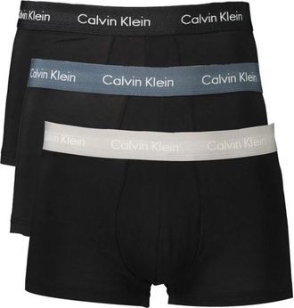 Calvin Klein Zwarte Katoenen Ondergoed - Heren - Onderbroek - Zwart - S - Katoen - Ondergoed