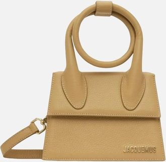 Jacquemus Womens Jacquemus Le Chiquito Noeud Camel Beige Bag - Size: ONE size