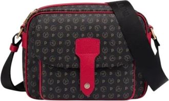 Pollini Heritage schoudertas met logoband - Dames - Schoudertassen - Zwart - ONE Size - Tassen