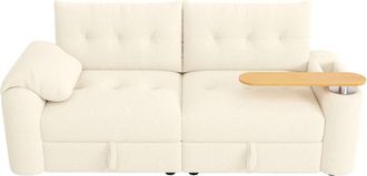 Urban Meuble Sof&aacute; modular de 2-3 plazas en beige con compartimento de almacenaje