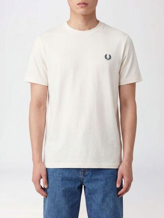 Fred Perry T-shirt in cotone con logo ricamato