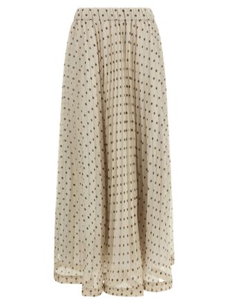 P.A.R.O.S.H. Beige Polyester Mini Womens Skirt