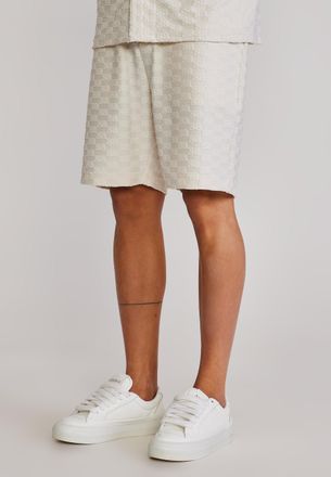 Siksilk Pantalones Cortos para Hombres Ecru de Toalla XXL