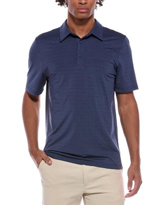 Ben Sherman Stripe Tech Jersey Polo Shirt