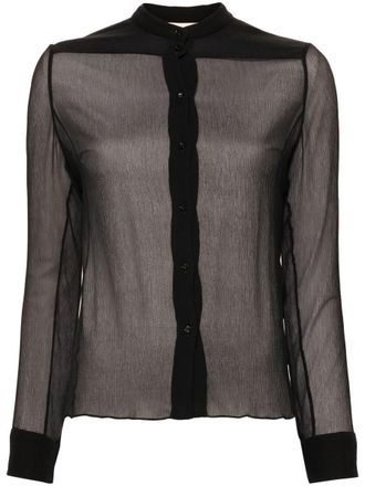 Chloé Silk Crepon Shirt