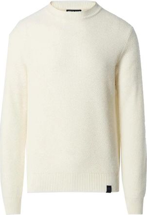 North Sails Jersey de punto con cuello redondo - Knitwear - Hombre - Blanco - 2XL