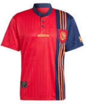 adidas Spain 1996 Home Asia Sizing Red Teal IT7754