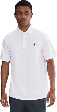 Polo Ralph Lauren Classic Fit Soft Cotton Polo Shirt Mens Clothing White : 2XL