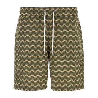 Frescobol Carioca Beachwear, male, Multicolor, Size: XL Santos Board Swim Shorts