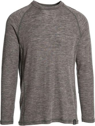 Trespass Mens Wexler Merino Base Layer Top (Dark Grey Marl) - Size Small