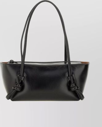 Hereu leather shoulder bag