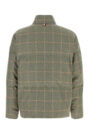 Thom Browne Dkgreen Down Jackets