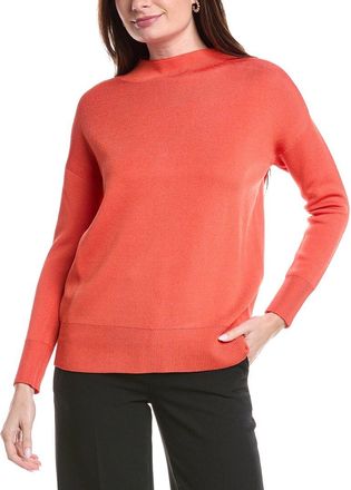 Lafayette 148 New York Relaxed Wide Stripe Sweater