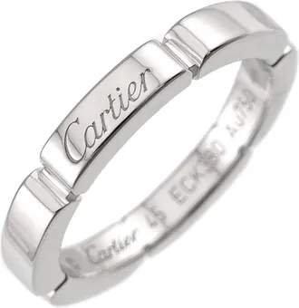 Cartier White Gold (18K) Band Ring (Pre-Owned)