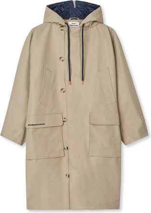 Mads Norgaard Jassen, Dames, Beige, S, Katoen, Willow Parka