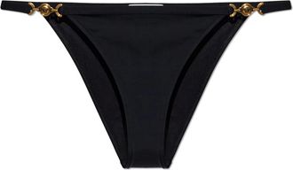 Versace Bikini Broekje - Dames - Bikinis - Zwart - S - Polyester - Badmode
