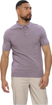 Saint Steve Chris Polo - Heren - Polos - Paars - M - Tops