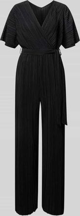 Vero Moda Regular Fit Jumpsuit mit V-Ausschnitt Modell Olinda in Black, Gr&ouml;&szlig;e 34