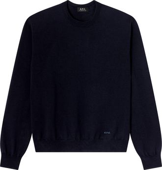 A.P.C. Pull Matthieu Virgin Wool Crewneck Sweater
