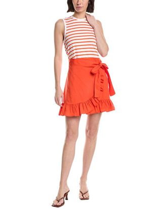 Cinq &agrave; Sept Cinq &Agrave; Sept Stripe Mahlia Mini Dress