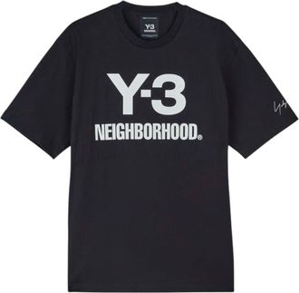 adidas Y-3 x Neighborhood Logo Relaxed T-Shirt Black JW6999