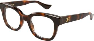 Valentino Eyeglasses - Dames - Accessoires - Bruin - Maat: 50 MM