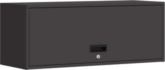 vidaXL Armario De Pared Para El Garaje Negro 90 X 33 X 35 Cm Vidaxl
