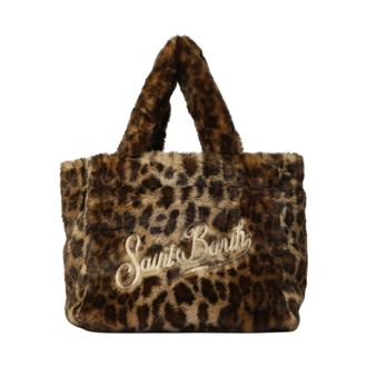 MC2 Saint Barth Tassen, Dames, Bruin, ONE Size, Colette Soft Fur Handtas