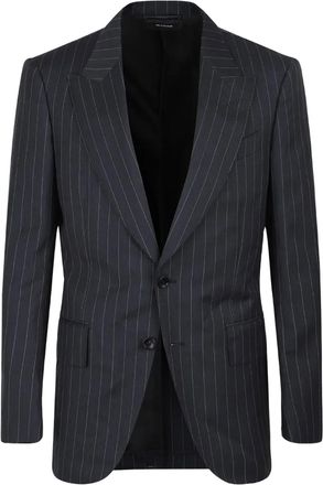Tom Ford Blazer gessato - Grigio