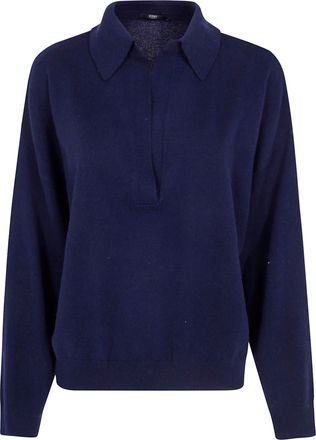 Seventy Sweater Polo Neck Wool Cashmere Blend