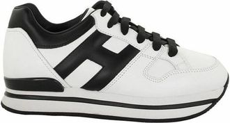 Hogan H222 Sportschoenen - Dames - Sneakers - Wit - 36 EU - Wol - Schoenen