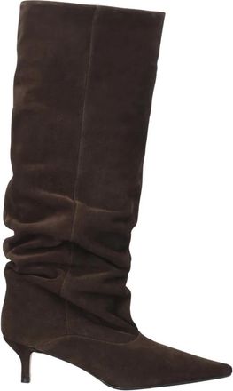 Bibi Lou High Boots - Dames - Hoge Laarzen - Bruin - 36 EU - Leer - Schoenen