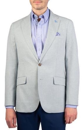Tailorbyrd Mini Check Melange Sport Coat in Moss Green at Nordstrom Rack, Size 44 Regular