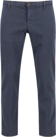 Alberto ROB Chino - Heren - Chinos - Blauw - W36 L34 - Katoen - Broeken