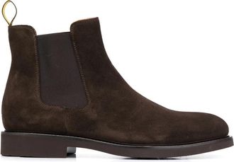 Doucal's Chelsea Boot in Donkerbruin - Heren - Chelseaboots - Bruin - 42 1/2 EU - Schoenen