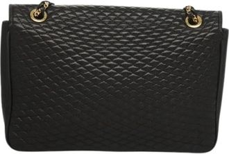 Bally Pre-owned Schoudertas - Dames - Vintage Schoudertas - Zwart - ONE Size - Leer - Vintage
