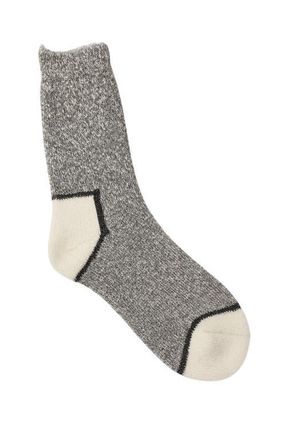 Watson's Womens HEAT Thermal Crew Socks in Light Grey Mix/cream at Nordstrom