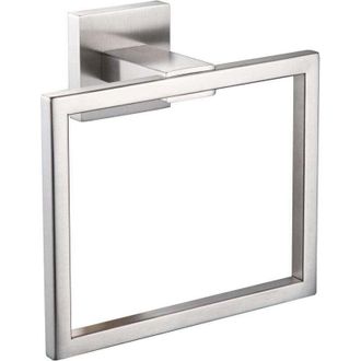 OEM Anillo Para Toallas, Gancho Para Toallas, Toallero De Pared, Acero Inoxidable, Estilo Moderno, Acero Cepillado - Crezuo