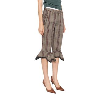 Vivienne Westwood Broeken, Dames, Veelkleurig, S, Cropped Broeken